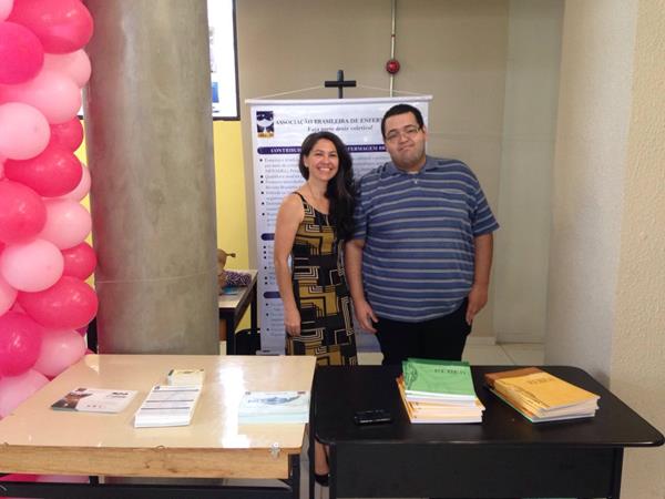 ABEn-DF na Semana Basileira de Enfermagem da Uniplan Aguas Claras - 10/05 Manhã - Diretora Daniela Martins